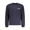 Napapijri Blue Cotton Men Sweater In Blue