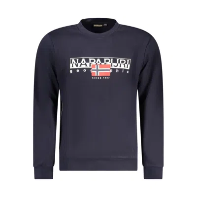 Napapijri Blue Cotton Men's Sweater