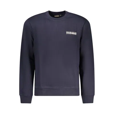 Napapijri Blue Cotton Men's Sweater