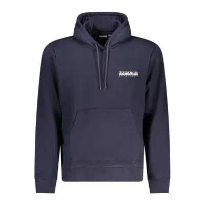 NAPAPIJRI NAPAPIJRI BLUE COTTON MEN'S SWEATER