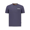 Napapijri S Small Box T Shirt Navy In Blue