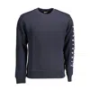 Napapijri Blue Cotton Sweater In Blue