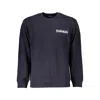 Napapijri Blue Cotton Men Sweater In Blue