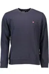 Napapijri Blue Wool Men Sweater
