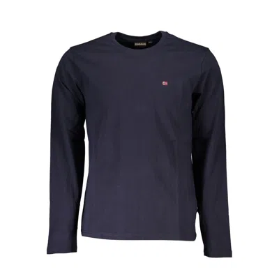 Napapijri Blue Cotton T-shirt