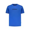 Napapijri Man T-shirt Bright Blue Size Xl Cotton