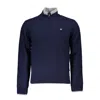 Napapijri Blue Fabric Sweater In Blue