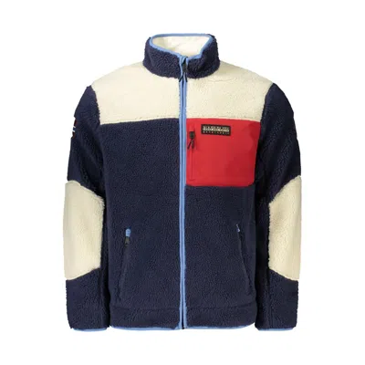 Napapijri Blue Polyamide Jacket In Multi