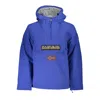 Napapijri Rainforest Casual Nylon Jacket In Blue