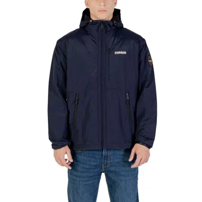 Napapijri Blue Polyamide Shell Jacket