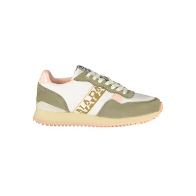 Napapijri Blue Polyester Athletic Sneakers In Multi