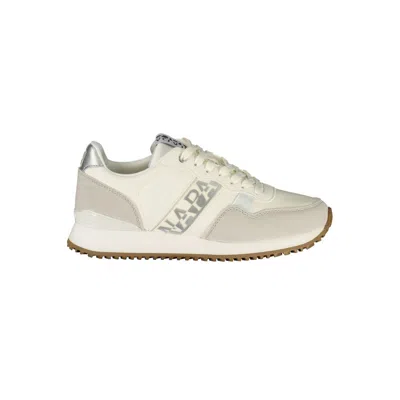 Napapijri Blue Polyester Athletic Sneakers In Multi