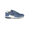 Napapijri Blue Polyester Men Sneaker In Blue