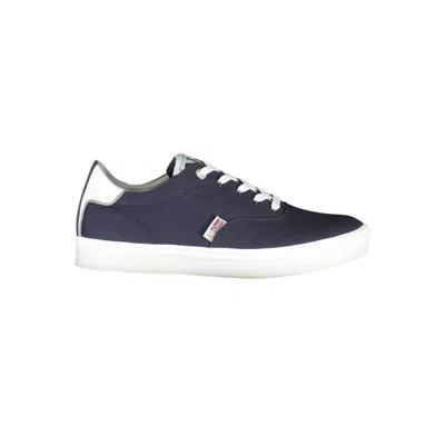 Napapijri Blue Polyester Men Trainer