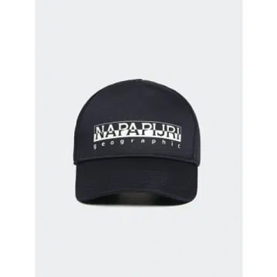 Napapijri Box Cap In Blue Marine