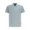 Napapijri Brown Cotton Men Polo Shirt In Gray