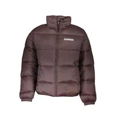 Pre-owned Napapijri Brown Polyamide Men Jacket