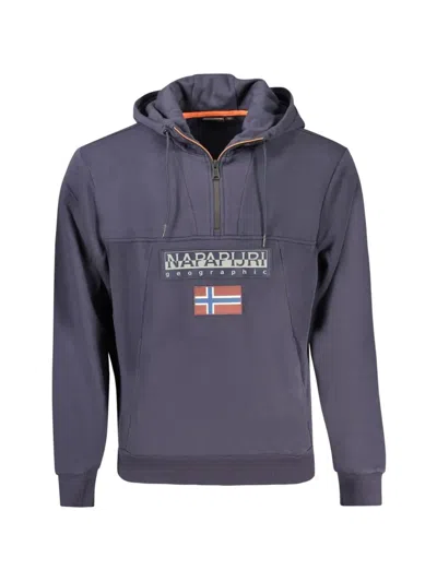 Napapijri Burgee Half-zip Hoodie In Multi