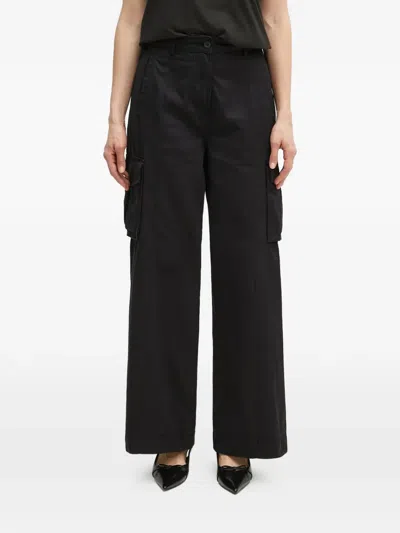 Napapijri Cargo-pocket Trousers In Black