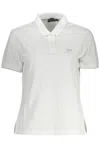 Napapijri White Cotton Women Polo Shirt In White