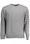 Napapijri Brown Cotton Men Sweater In Gray