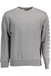Napapijri Brown Cotton Men Sweater In Gray