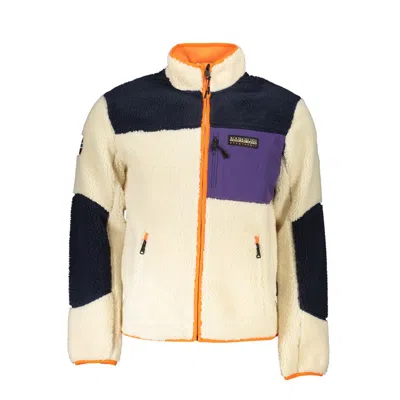 Napapijri Chic Green Long Sleeve Zip-up Jacket