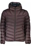 Napapijri Man Down Jacket Dark Brown Size Xl Polyamide In Brown