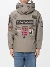 Napapijri Coat  Men Color Beige In Brown