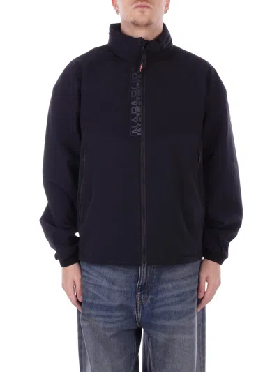 Napapijri Coats Black In Nero Nero
