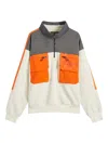 Napapijri Tusco Half-zip Sweatshirt In Neutrals