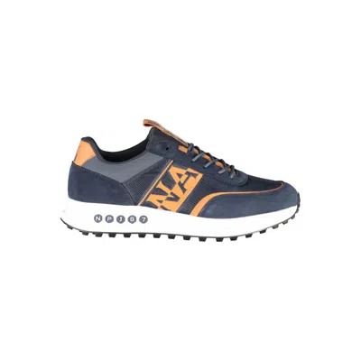 Napapijri Contemporary Sneakers With Contrast Details In Blue