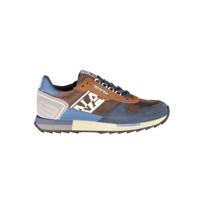 Napapijri Contrast Lace-up Sports Sneakers In Multi