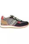 Napapijri Gray Polyester Men Sneaker In Grey