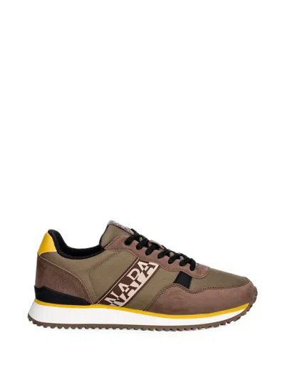 Napapijri Cosmos Logo-print Panelled Sneakers In Multi