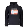 Napapijri Blue Cotton Men Sweater In Blue