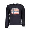 Napapijri Black Cotton Men Sweater