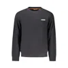 Napapijri Black Cotton Men Sweater In Black