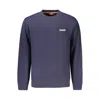 Napapijri Blue Cotton Men Sweater In Blue
