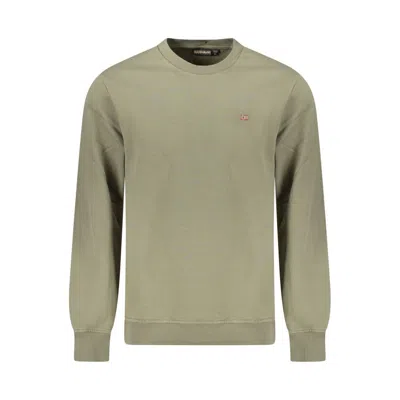 Napapijri Green Wool Men Sweater