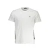 Napapijri Elegant Embroidered White Tee For Men