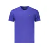 Napapijri Blue Cotton T-shirt In Blue