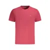 Napapijri Cotton Men Men's T-shirt In Red