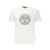 Napapijri Man T-shirt White Size L Cotton In White