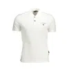 Napapijri Elegant Embroidered White Tee For Men