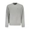 Napapijri Brown Cotton Men Sweater In Gray
