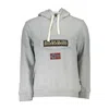 Napapijri Gray Cotton Sweater In Gray