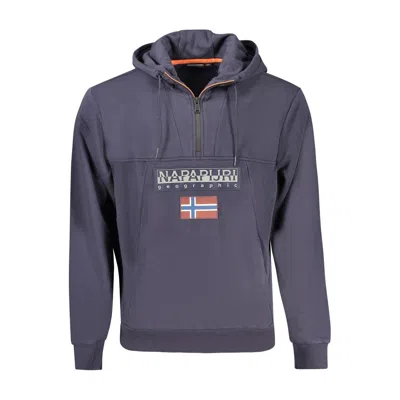 Napapijri Cotton Men's Sweater In Blue