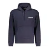 Napapijri Blue Cotton Men Sweater In Blue