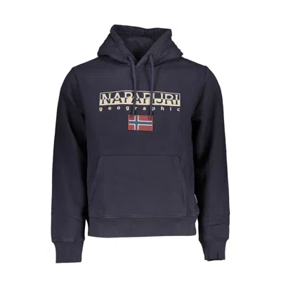 Napapijri Cotton Men's Sweater In Blue